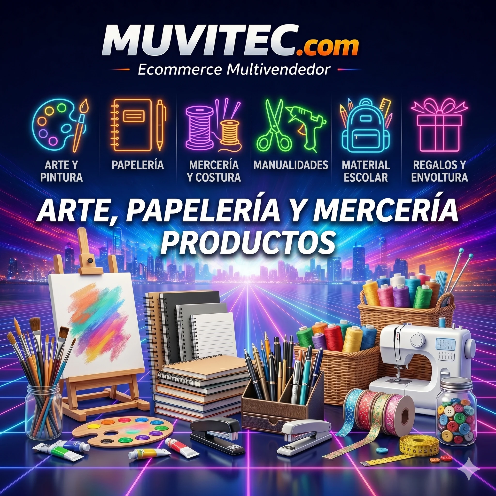 Arte, Papelería y Mercería